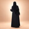 عباية أسومي كريب، إطلالة خلفية كاملة