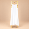دريس داخلي أبيض مخصص للارتداء تحت العباية | White inner dress for wearing under an abaya